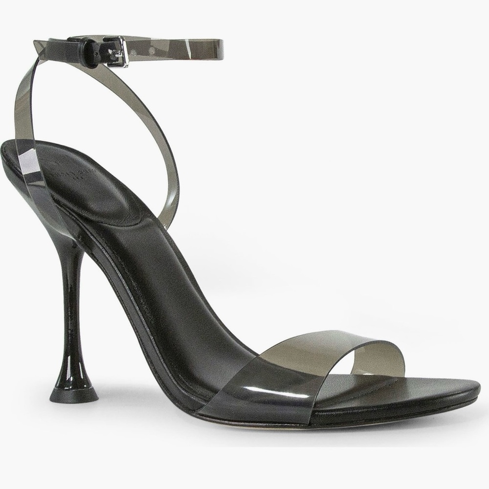 Marc Fisher Black Transparent Heels
